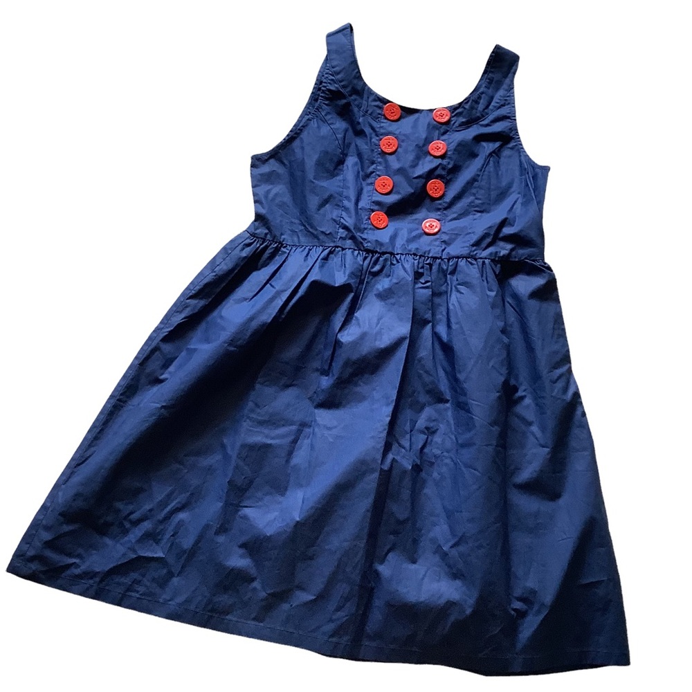 Blue Sailor Dress Small Flaw NWT